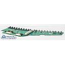Philips CT MX8000 Marconi Right MB, Backplane, PN 7200-0032, 4707200032