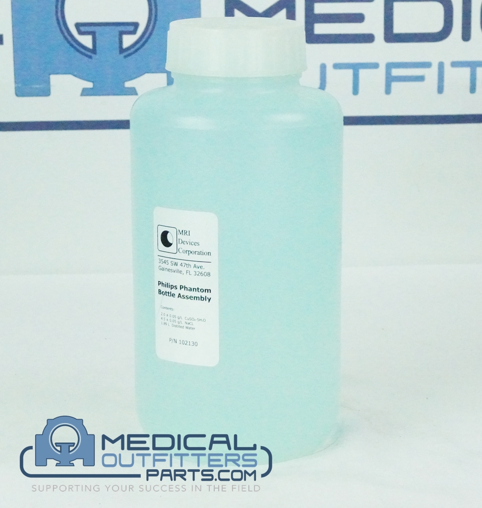 Philips MRI Invivo Phantom Bottle Assembly 1 Galon, PN 102130