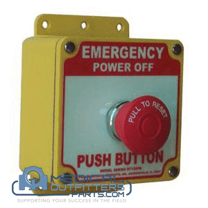 Pilla Emergency Stop Button, PN ST120PB