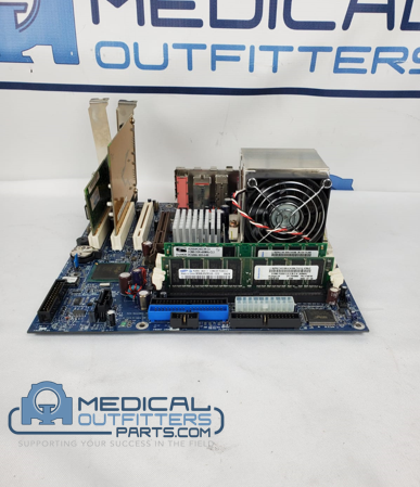 IBM ThinkCentre M50 PC System Intel Motherboard with Dual Pipe Heatsink w Fan, PN FRU 19R2562, 13N2951