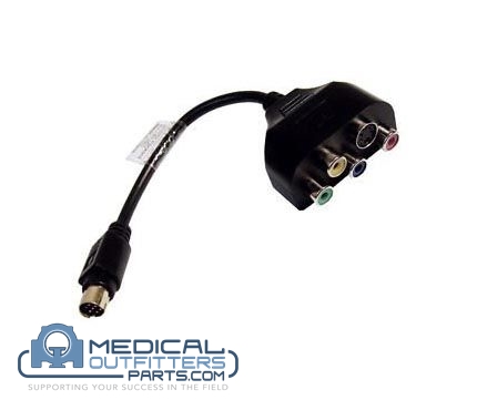 HP 9-Pin HDTV S-Video Output Cable Adapter (Tool), PN 417149-001