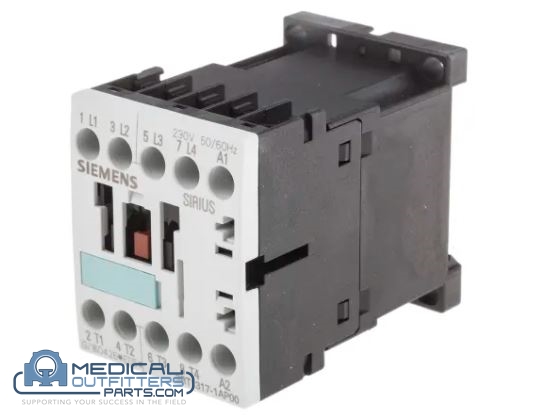 Siemens Sirius Contactor 4 Pole Contactor - 12 A, 230 V ac Coil, 4NO, 5.5 kW, PN 3RT1317-1AP00