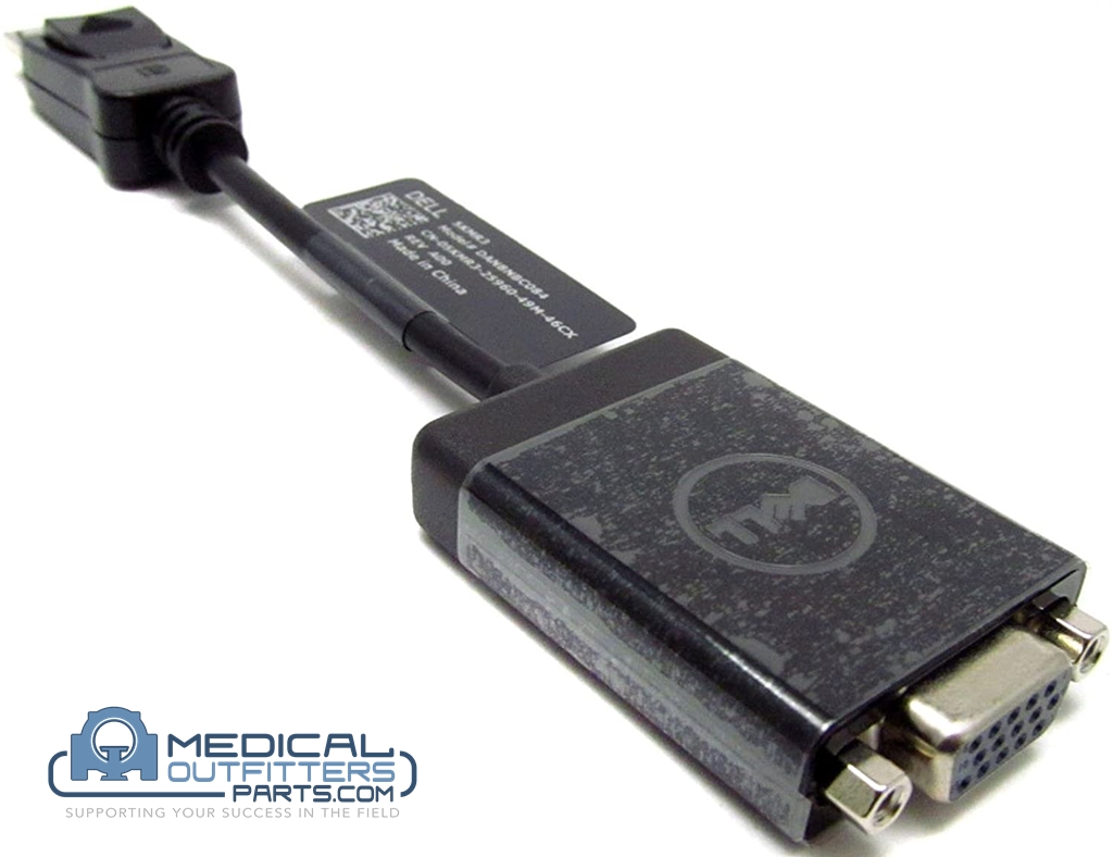 Dell Display Port to VGA Adapter Cable (Tool), PN 5KMR3, M9N09