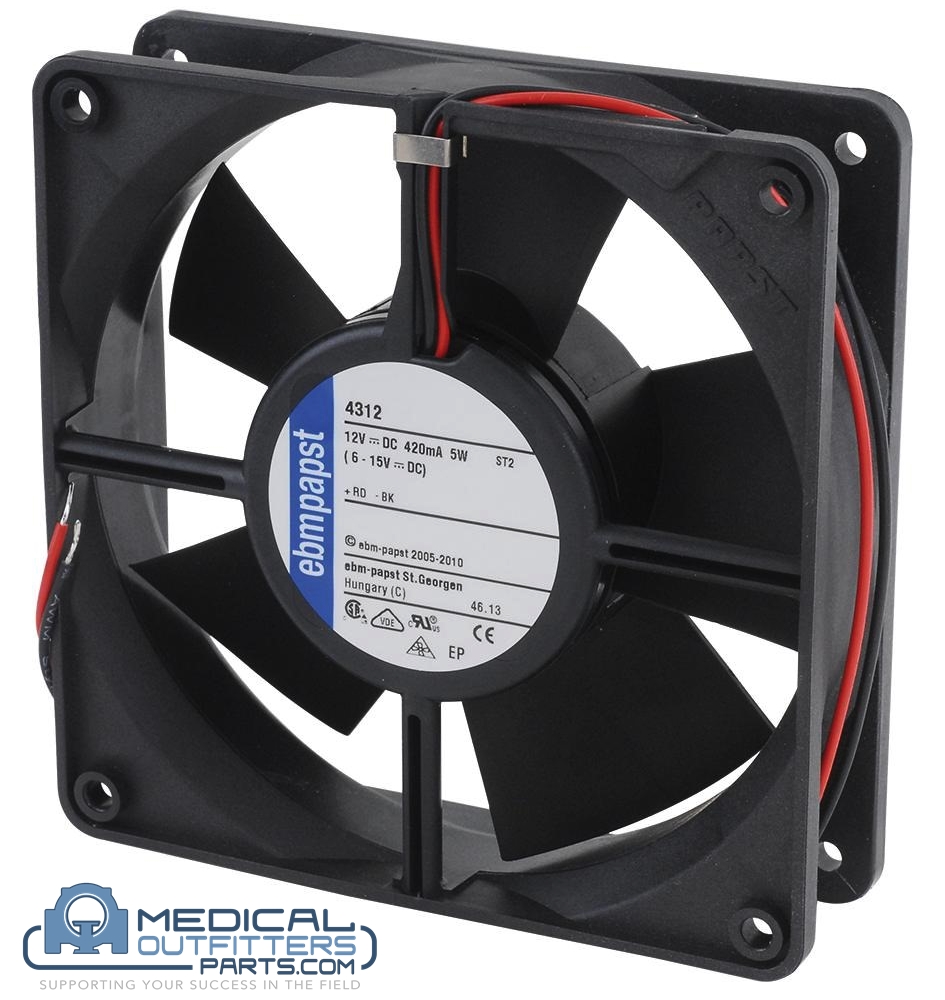 Philips CT Fan 12Vdc, PN 453567964591, 4312L