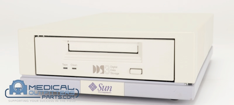 Sun Microsystems Digital Data Storage External Dds3 SCSI Tape Drive, PN 599-2107-01