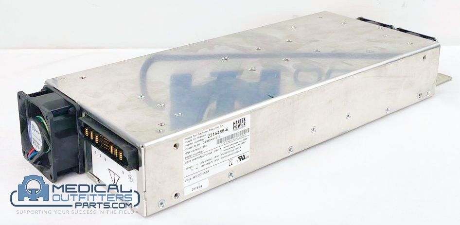 GE Senographe Essential IEC ED3 48vdc Martek Module Converter, PN 2316486-6, 2316486-3