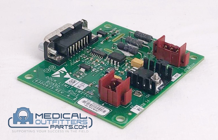 GE MRI Dock Switch Limit Board - RoHS, PN 6300674, 6300675