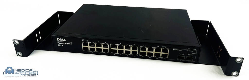 Dell PowerConnect 2824 Switch 24 Port 10/100/1000 Gbps Smart, PN 459800119261,0F491K