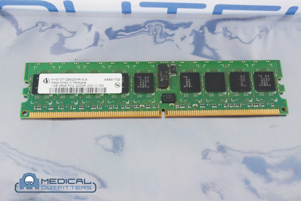 Dell 1GB Memory, PN PC2-3200R-333-11-GO, HYS72T128020HR-5-A