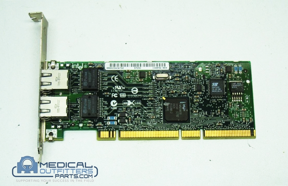 Philips CT Brilliance Dell 650 Intel Dual Port LAN Card (IRS- LAN Card), PN 455018001011, E-G021-03-1161, J1679