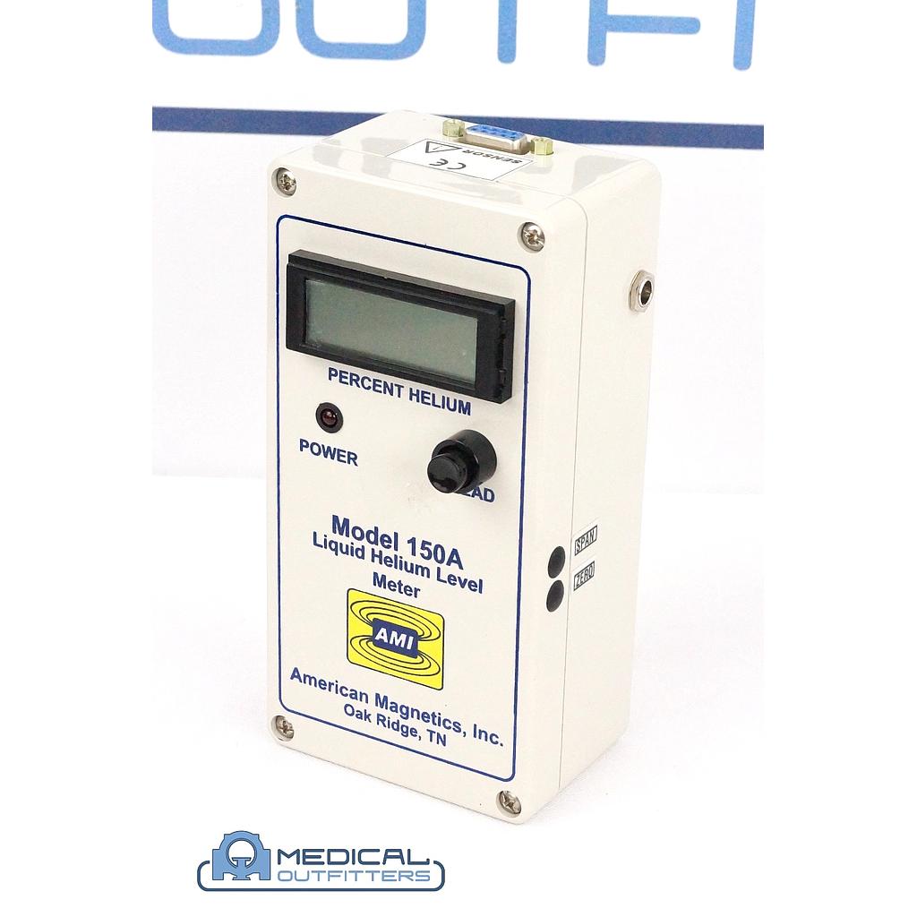 GE Portable Liquid Helium Level Meter, PN AMI 150A 