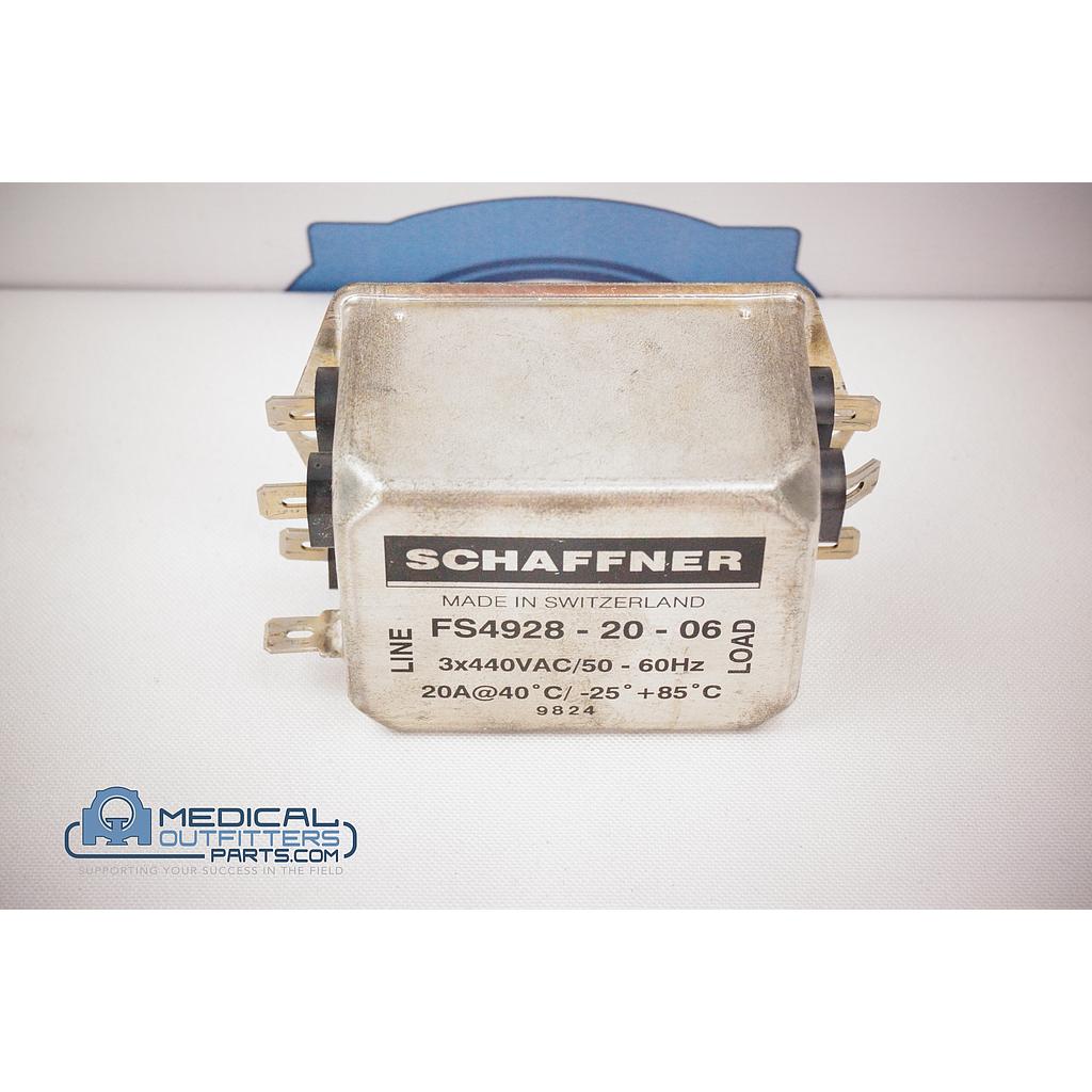 Schaffner Chassis Filter 3x440V, 20A, PN FS4928-20-06