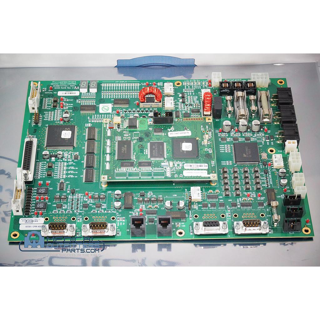 Philips PET/CT Gemini Couch Control Board with CPM Assembly, PN 453567480941