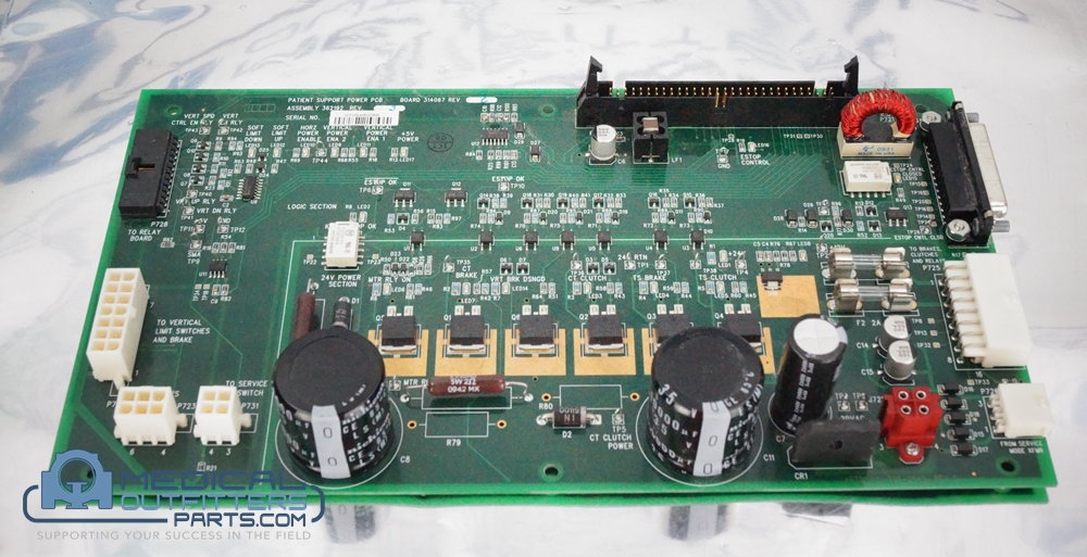 Philips CT Brilliance Couch Power Board Assy, PN 453566460201