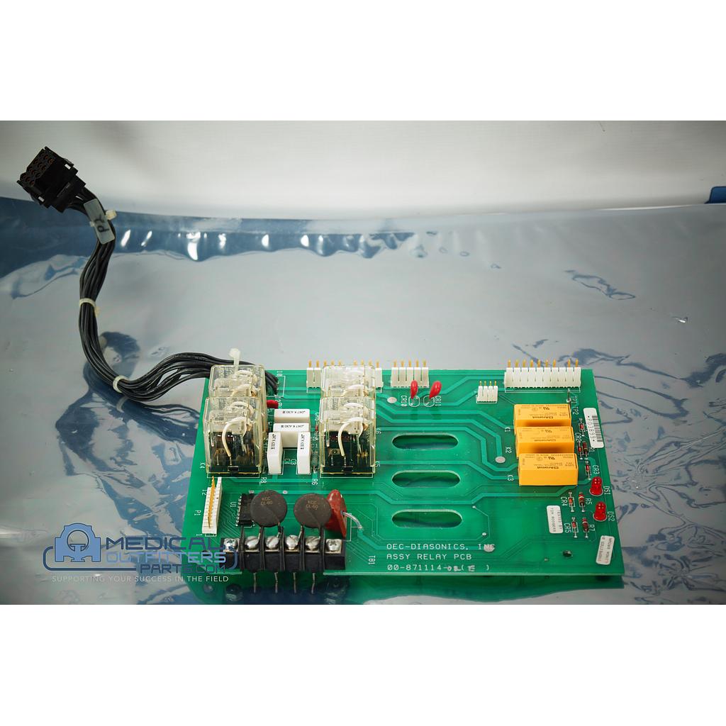 OEC 9000 C-ARM Assy Relay PCB, PN 00-871114-02