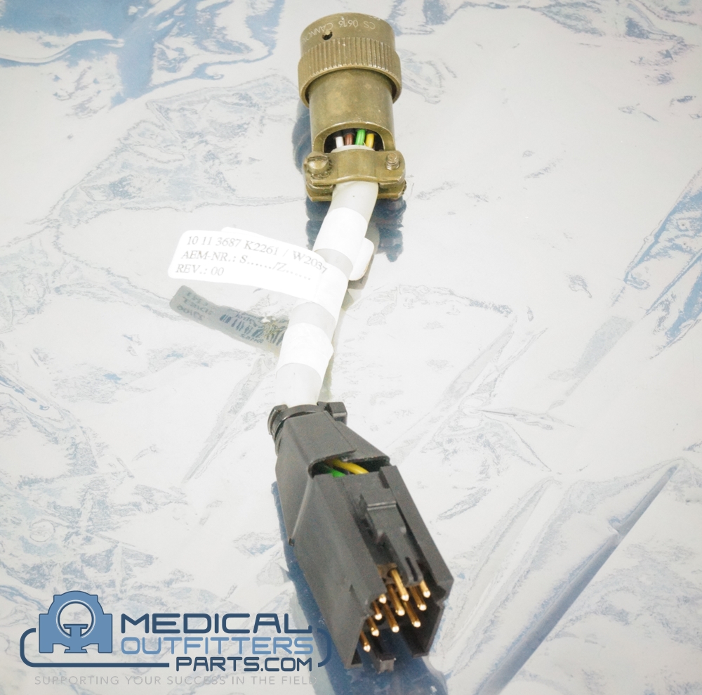 Siemens MRI Espree Z2 Shim Port E Cable W2037, PN 10113687, 617-328