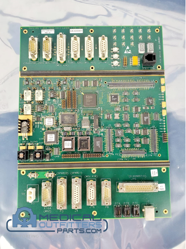 Philips CT I-Box 2 Base Board Assy, 470-7205-0012, PN 459800166651, 47372050011