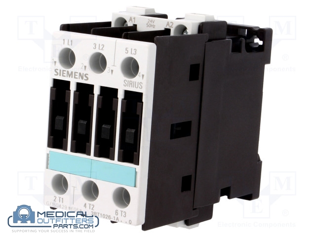 Siemens Contactor Circuit Breaker Protector, PN 60947-4-1, 3RT1026-1A..0