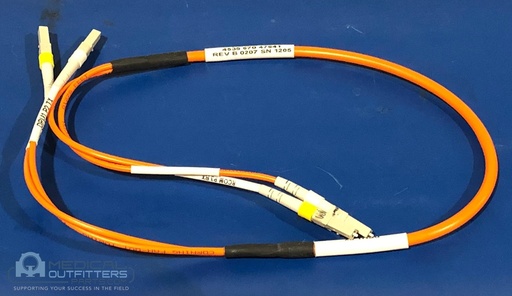 [453567047641] Philips PET/CT Gemini DPU 1/DPU 4 TX to RCOM RX Optical Cable, PN 453567047641
