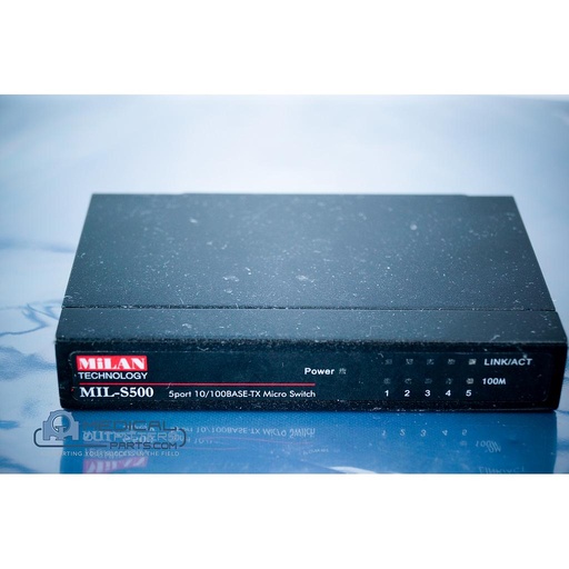 [MIL-S500] Milan Technology 5port 10/100 Base-TX Micro Switch, PN MIL-S500