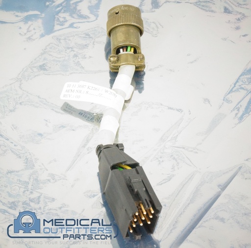 [10113687, 617-328] Siemens MRI Espree Z2 Shim Port E Cable W2037, PN 10113687, 617-328