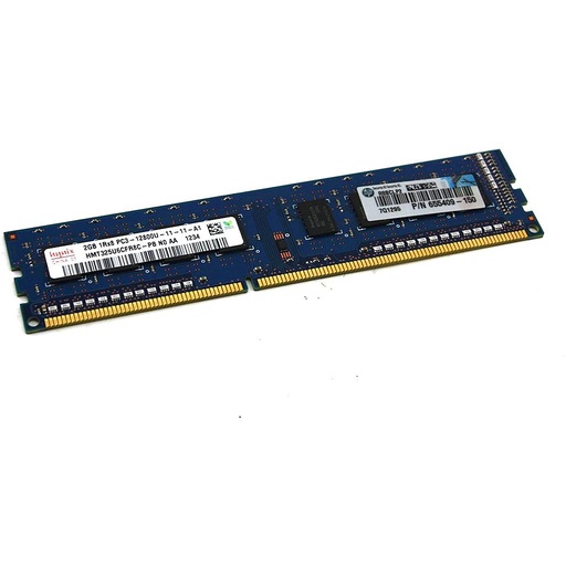 [PC3-12800U] Hynix Computer Memory 2GB 1Rx8, PN PC3-12800U