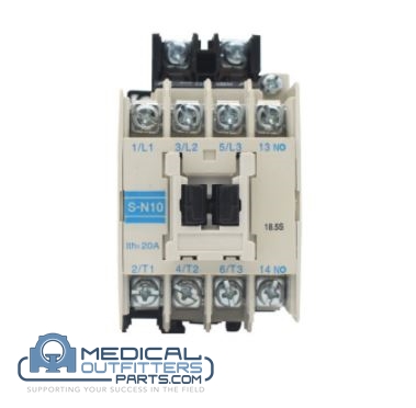 [S-N10] Mitsubichi Magnetic Contactor, 20 AMP 3 Pole, 200 VAC, 50HZ / 200-220 VAC 60HZ, PN S-N10