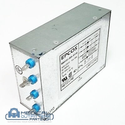 [452213339071, B84131-M3-A116] Philips Fluoro Diagnost Main Filter, 440/250V, 4x16A, 50/60Hz, PN 452213339071, B84131-M3-A116