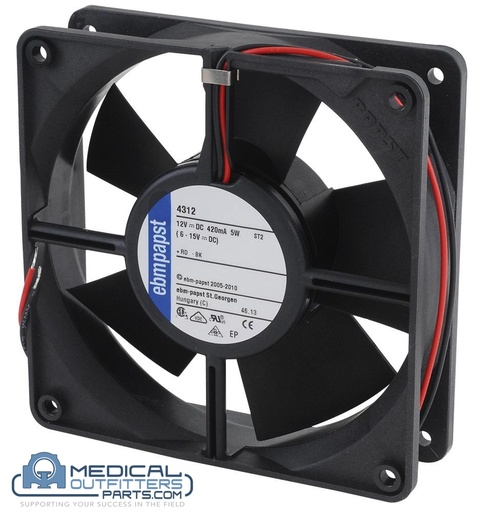 [453567964591, 4312L] Philips CT Fan 12Vdc, PN 453567964591, 4312L