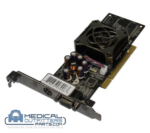 [PV-T64K-NT] GeForce FX 5200 128MB DDR PCI Low Profile Video Card, PN PV-T64K-NT