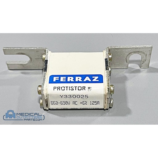 [Y330025, fuse, tool ] FERRAZ Fuse, 125A, 660V - 690V, PN Y330025