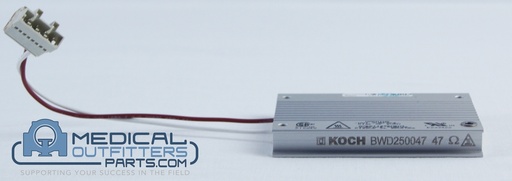 [250047] Siemens MRI Essenza Brake Resistor Koch 47R 100W 850VDC, PN 250047